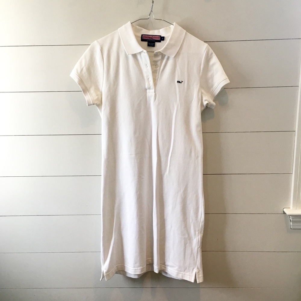 Vineyard Vines White Polo Dress